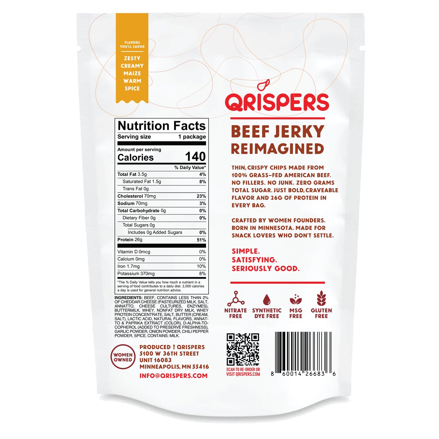 Nacho Zing - Single bag or Bundle and Save with 5-packs or 10-packs